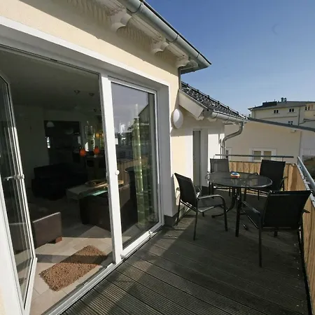 Haus Mowe Iii Whg 15 Penthouse Mit Sudbalkon * Sellin (Rugen)