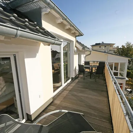 公寓 Haus Mowe Iii Whg 15 Penthouse Mit Sudbalkon